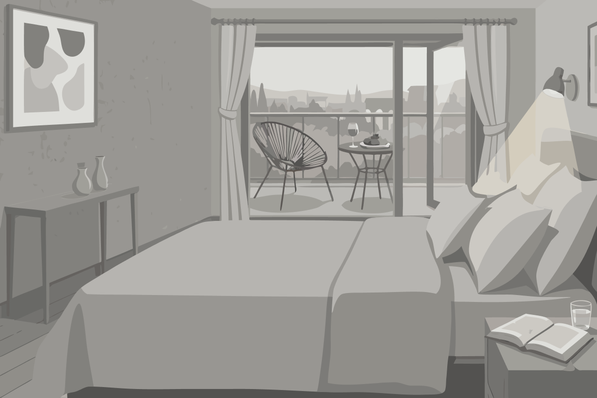Chambre Attribuée à l'Arrivée